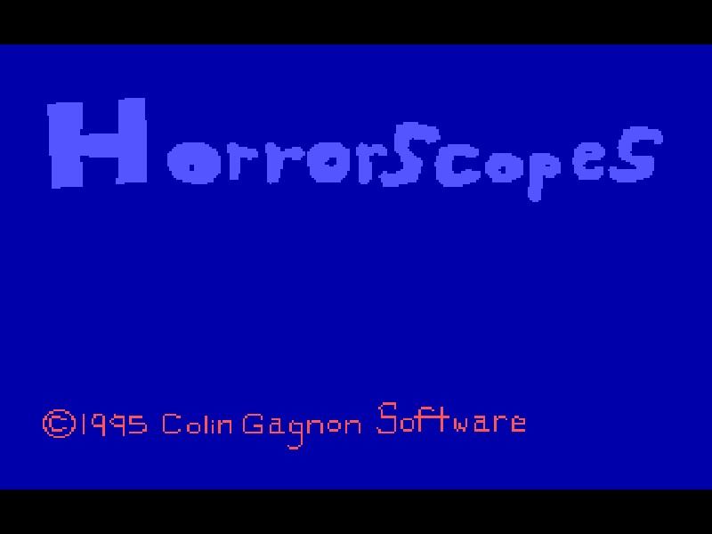 Horrorscopes